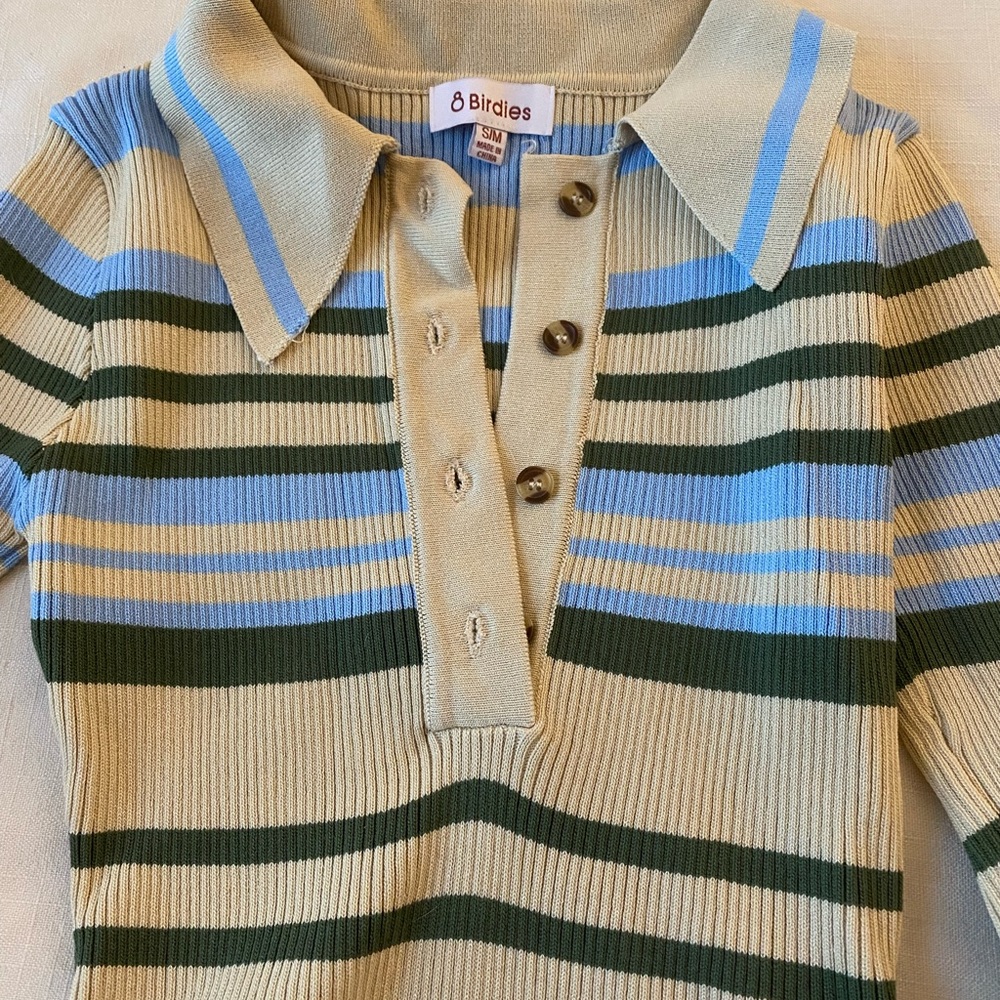 Women’s Striped Knit Bodysuit